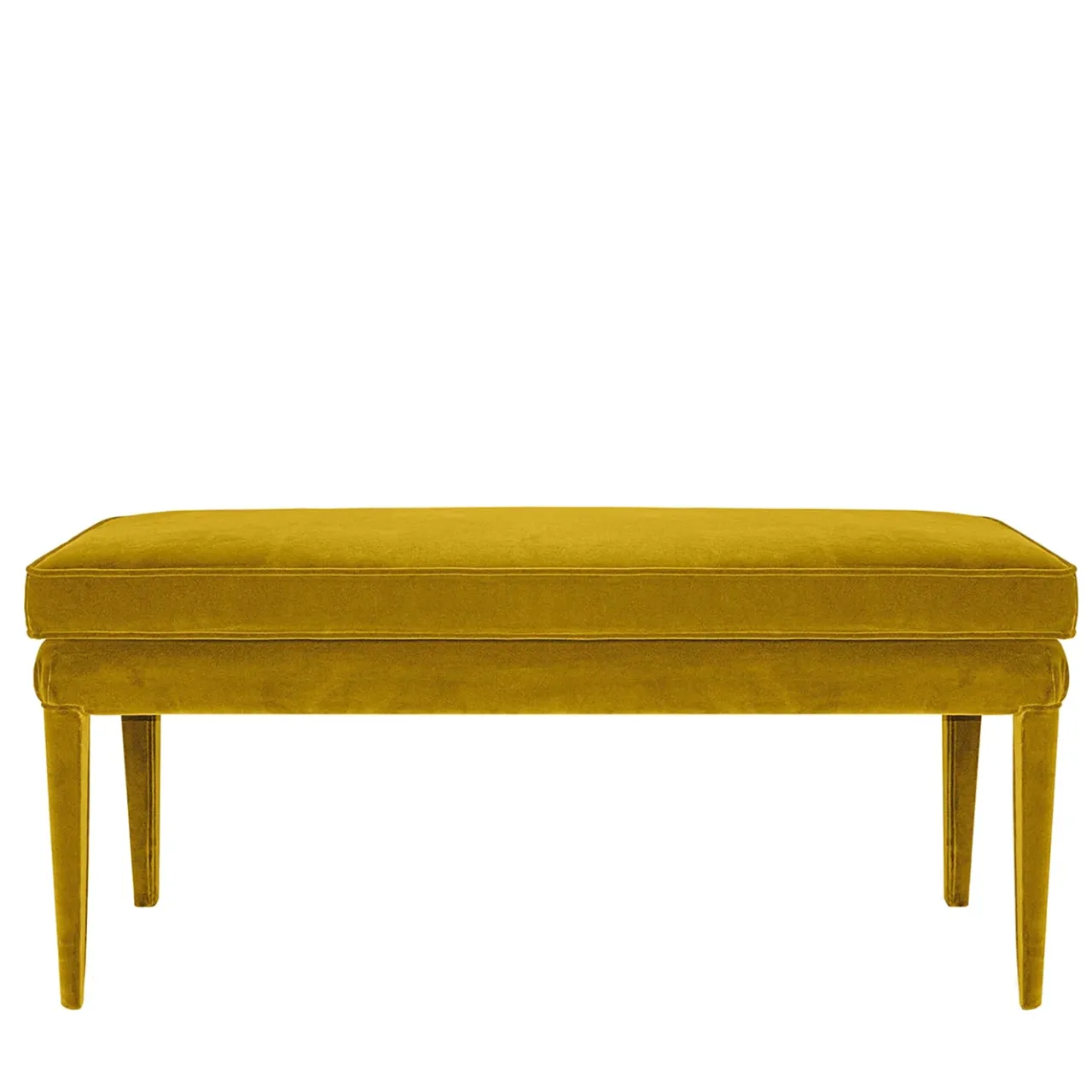 Biosofa Benches<LIBELLULA ECO Earthy Gold Velvet Bench