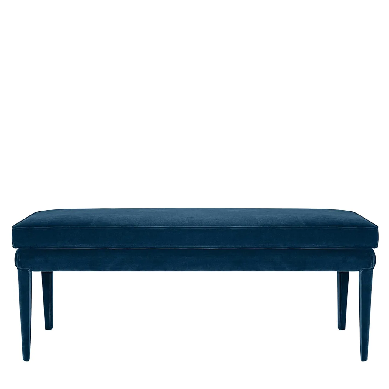 Biosofa Benches<LIBELLULA ECO Midnight Blue Velvet Bench