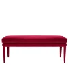 Biosofa Benches<LIBELLULA ECO Red Passion Velvet Bench