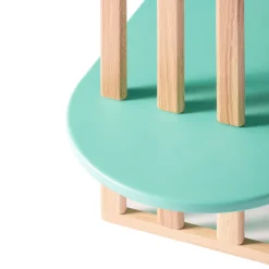 Medulum Bookcases<Lido Four-Tier Green Wood Bookcase
