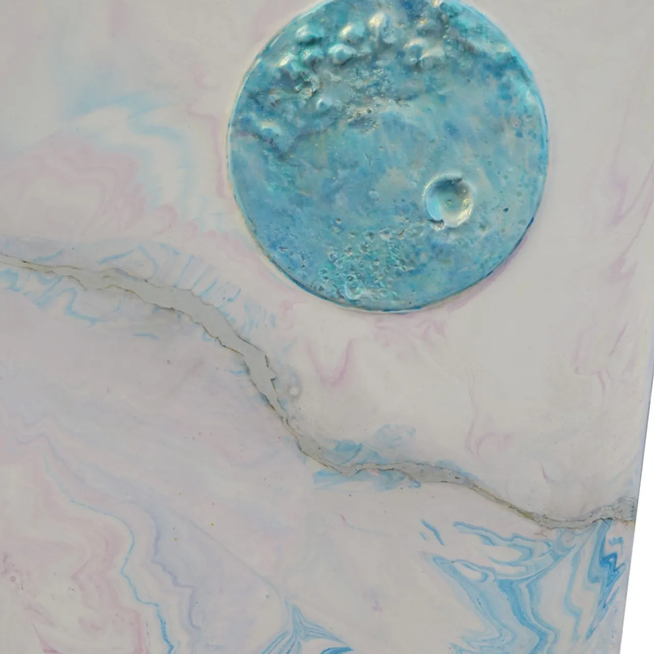 Cupioli Side Tables<Light Blue and Pink Side Table