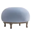 Fratelli Boffi Ottomans & Poufs<Light Blue Pouf in Walnut By NIgel Coates