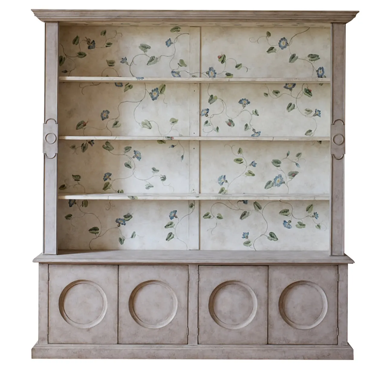 Porte Italia Bookcases<Light Taupe Morning Glory Bookcase