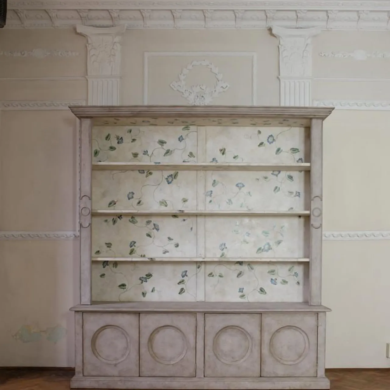 Porte Italia Bookcases<Light Taupe Morning Glory Bookcase