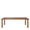 Il Giardino di Legno Outdoor Dining Tables<Lignes large wood Outdoor Dining Table