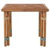 Il Giardino di Legno Outdoor Dining Tables<Lignes Square wood Outdoor Bistro Table