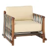 Il Giardino di Legno Outdoor Armchairs<Lignes wood outdoor Lounge chair