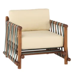 Il Giardino di Legno Outdoor Armchairs<Lignes wood outdoor Lounge chair