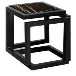La Sartoria del Marmo by Lombardi Marmi Coffee Tables<L'Impossibile Sahara Noir Coffee Table