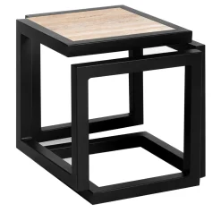 La Sartoria del Marmo by Lombardi Marmi Coffee Tables<L'Impossibile Travertine Coffee Table