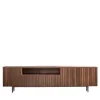 Pacini & Cappellini Sideboards Buffets<Line Ashwood Sideboard with Metal Base