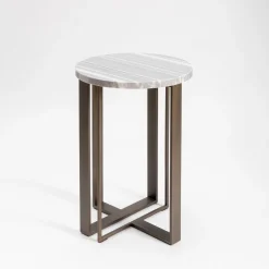 Splot Design Side Tables<Linea Fata Gray Marble Table