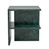 Carrara Home Design Nightstands<Linea Green Guatemala Marble Nightstand by Martage Collection