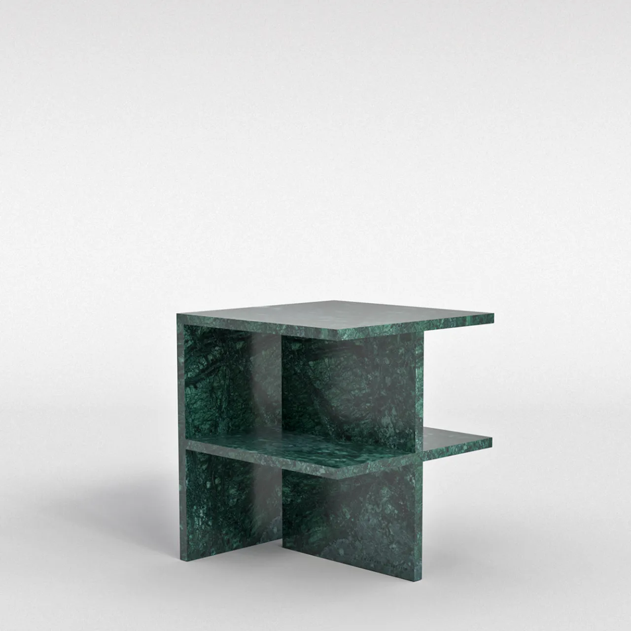 Carrara Home Design Nightstands<Linea Green Guatemala Marble Nightstand by Martage Collection