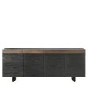 Riva 1920 Sideboards Buffets<Linear Black Sideboard by David Knott