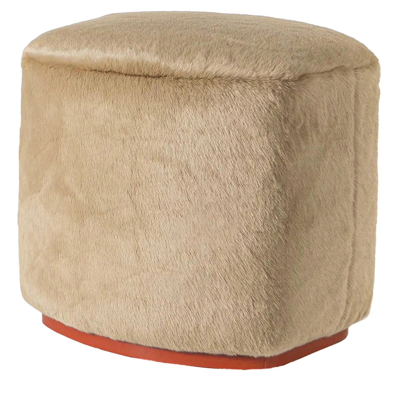 Ciarmoli Queda Studio Ottomans & Poufs<Lino Beige Pouf