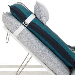 Sicis Outdoor Chaises & Daybeds<Lipari Ocean and Ivory Outdoor Sunbed