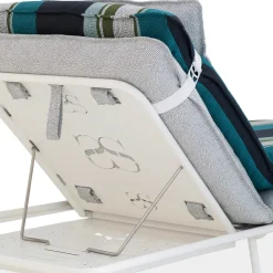 Sicis Outdoor Chaises & Daybeds<Lipari Ocean and Ivory Outdoor Sunbed