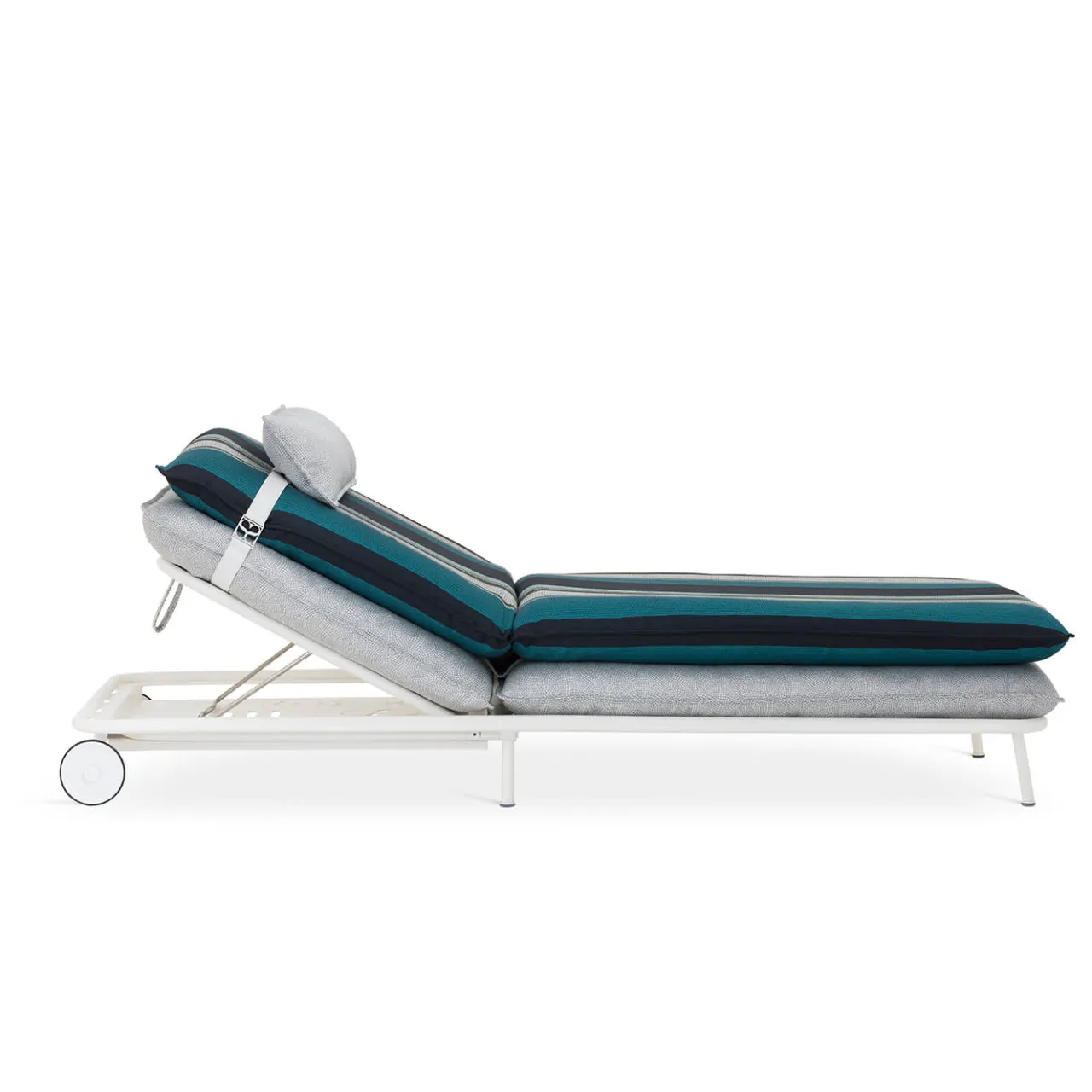 Sicis Outdoor Chaises & Daybeds<Lipari Ocean and Ivory Outdoor Sunbed
