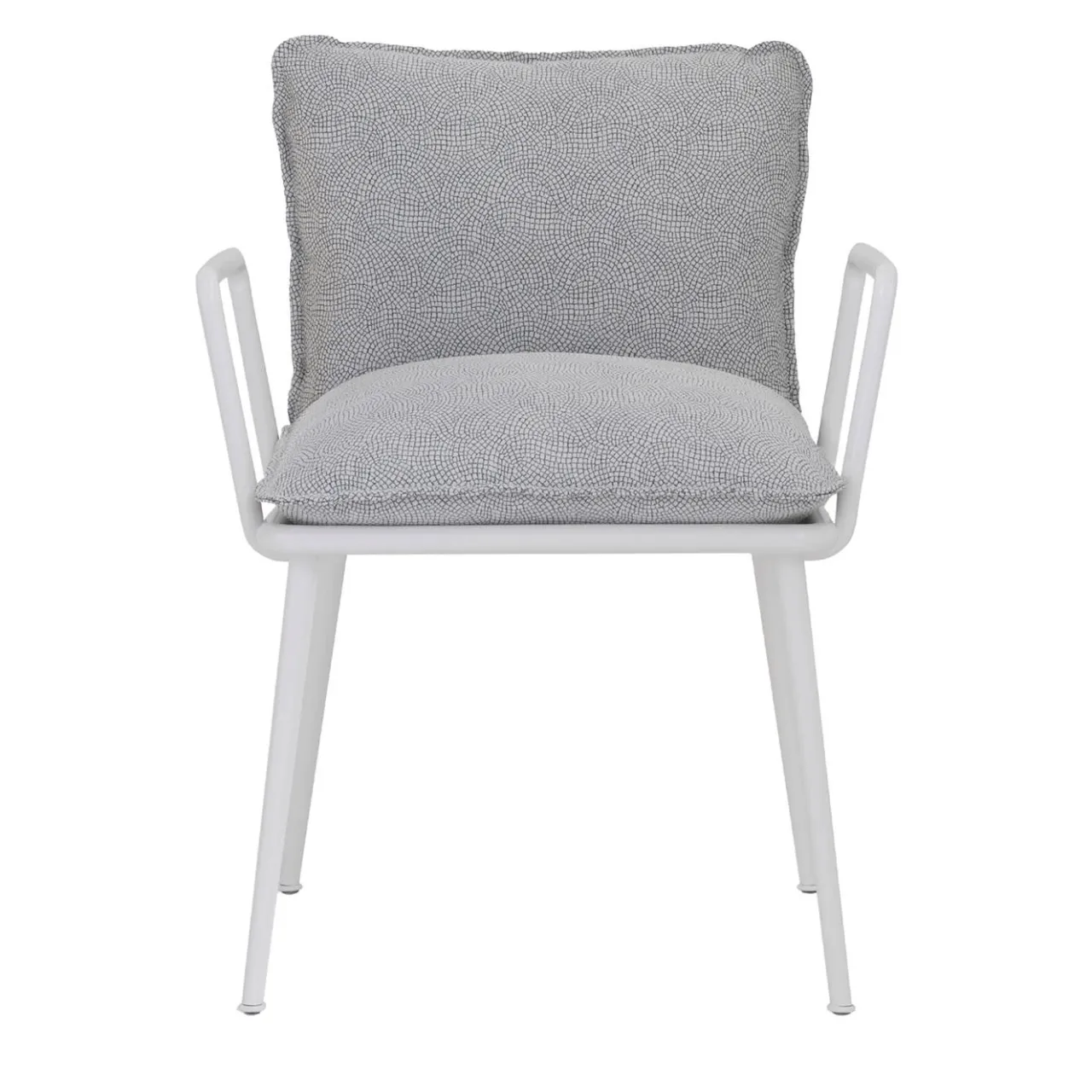 Sicis Outdoor Chairs & Stools<Lipari Outdoor Ivory Chair with Armrests
