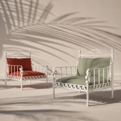 Galbiati Fratelli Outdoor Armchairs<Lir Light-Blue Armchair