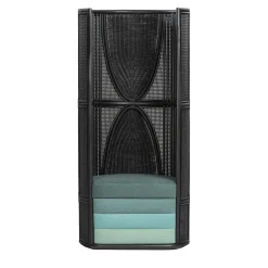 Bottega Intreccio Armchairs<Lisetta Tall Black Armchair By Elena Salmistraro