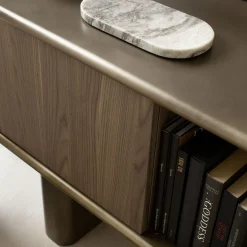 Morica Design Sideboards Buffets<Living Canaletto Walnut Bronze Small Sideboard