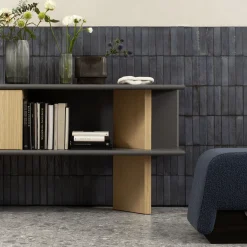 Morica Design Sideboards Buffets<Living Oak Wood Gray Medium Sideboard