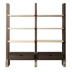 Giobagnara Bookcases<Lloyd Double Shelving Unit #1