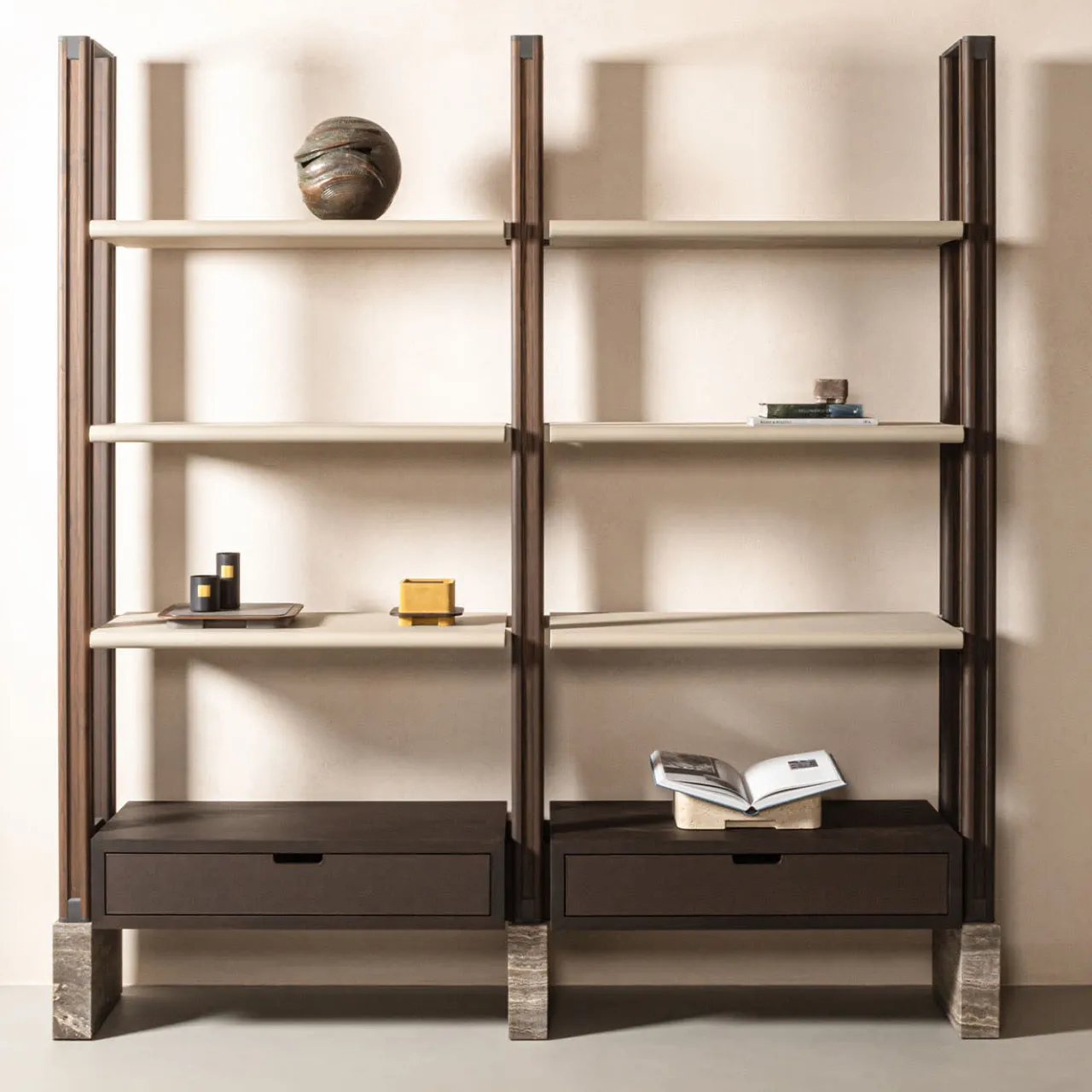 Giobagnara Bookcases<Lloyd Double Shelving Unit #1