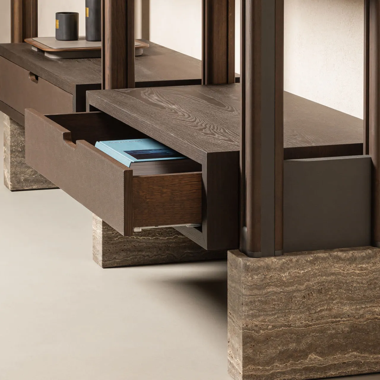 Giobagnara Bookcases<Lloyd Double Shelving Unit #1