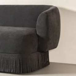 Giobagnara Sofas<Lloyd Two Seats Sofa With Fringes