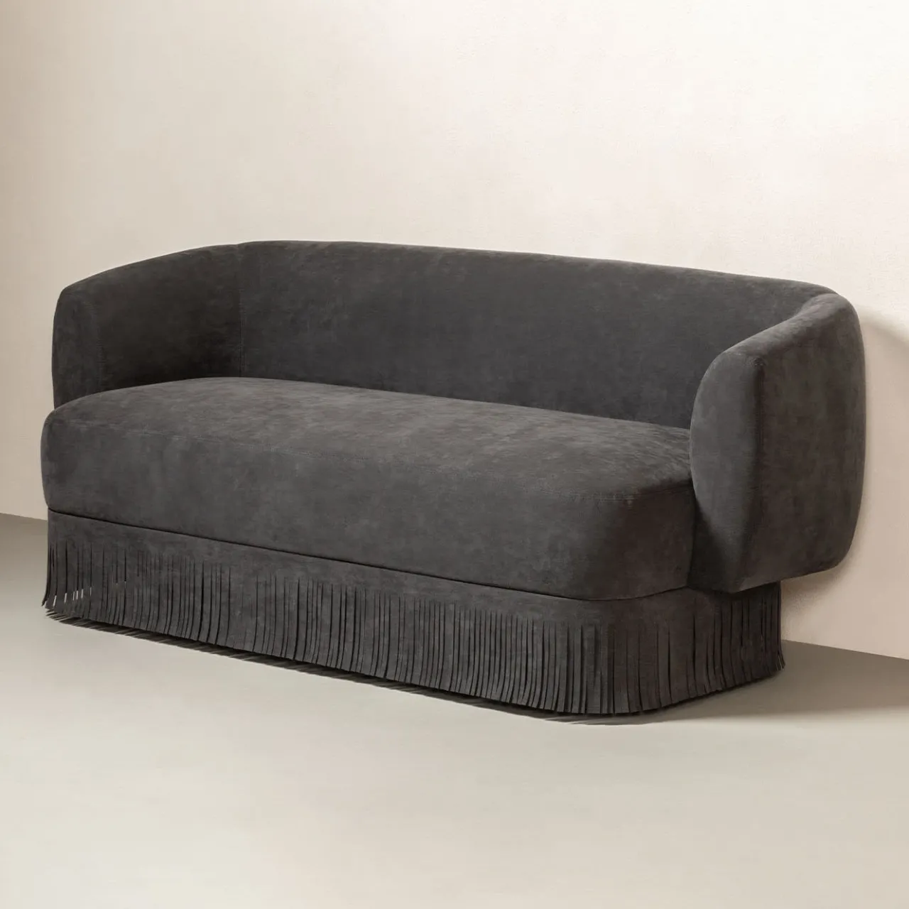 Giobagnara Sofas<Lloyd Two Seats Sofa With Fringes