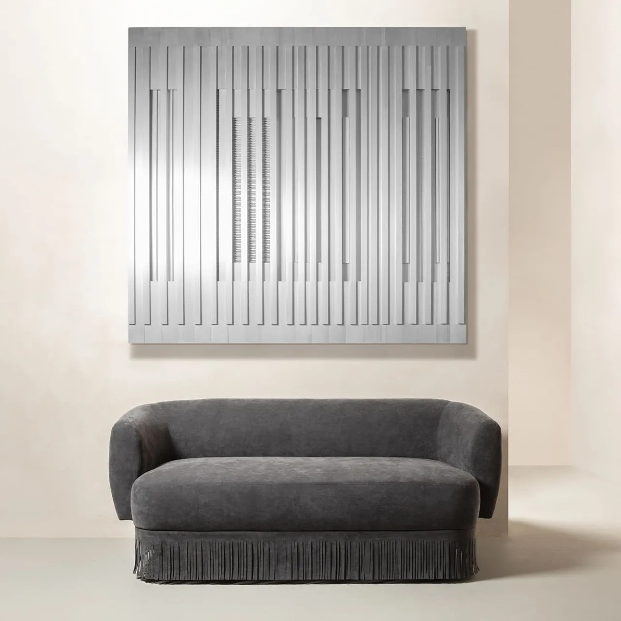 Giobagnara Sofas<Lloyd Two Seats Sofa With Fringes