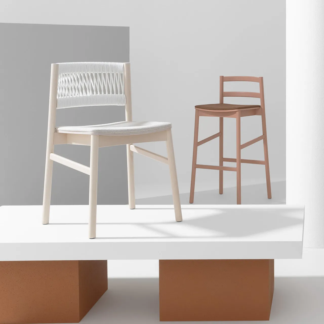 Billiani 1911 Chairs<Load 647 White Chair by Emilio Nanni