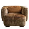 Chiara Provasi Armchairs<Lobby Velvet Brown Armchair