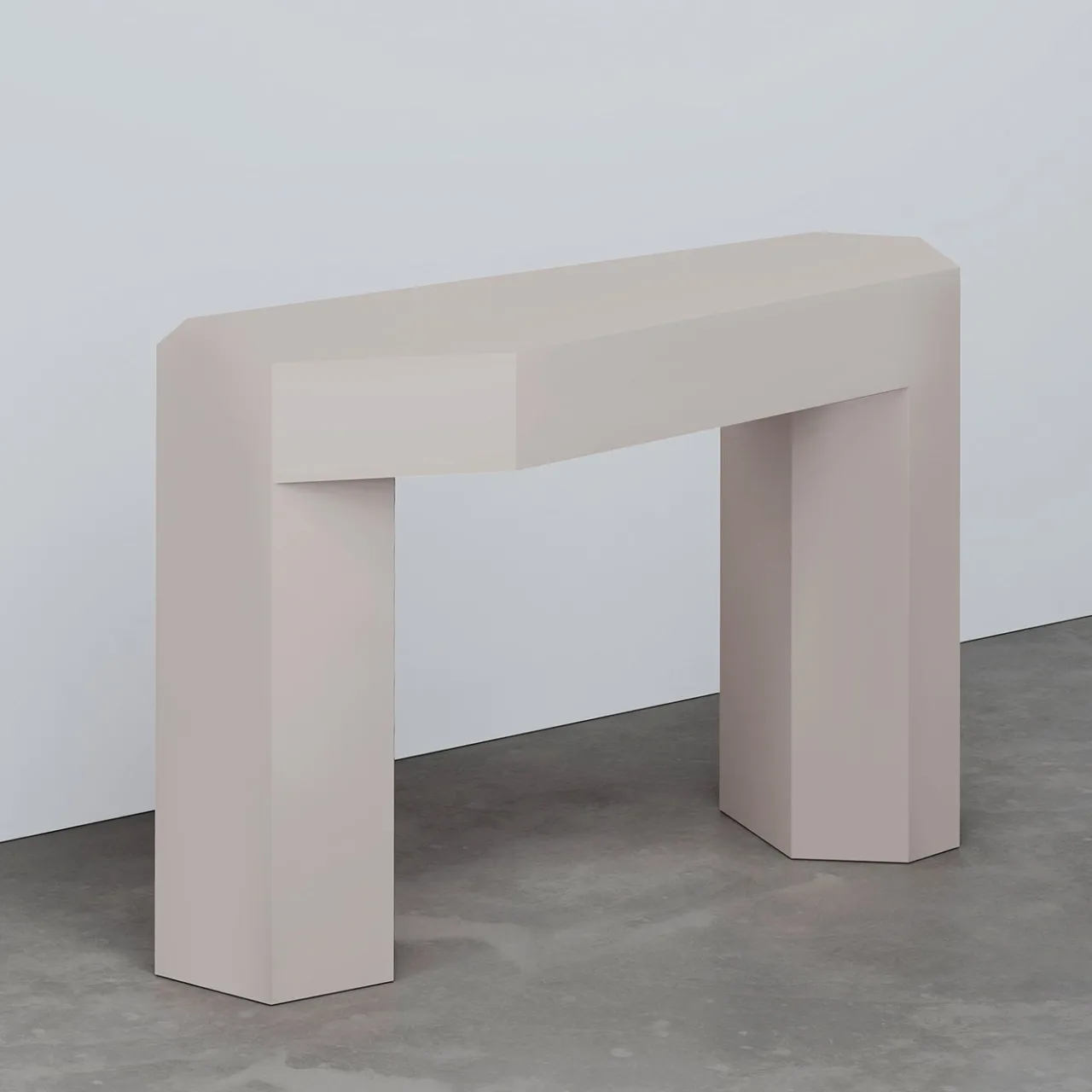 Secolo Consoles<Lock Glossy Tortora Wood Console