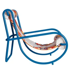 Exteta Outdoor Armchairs<Locus Solus Blue Armchair by Gae Aulenti