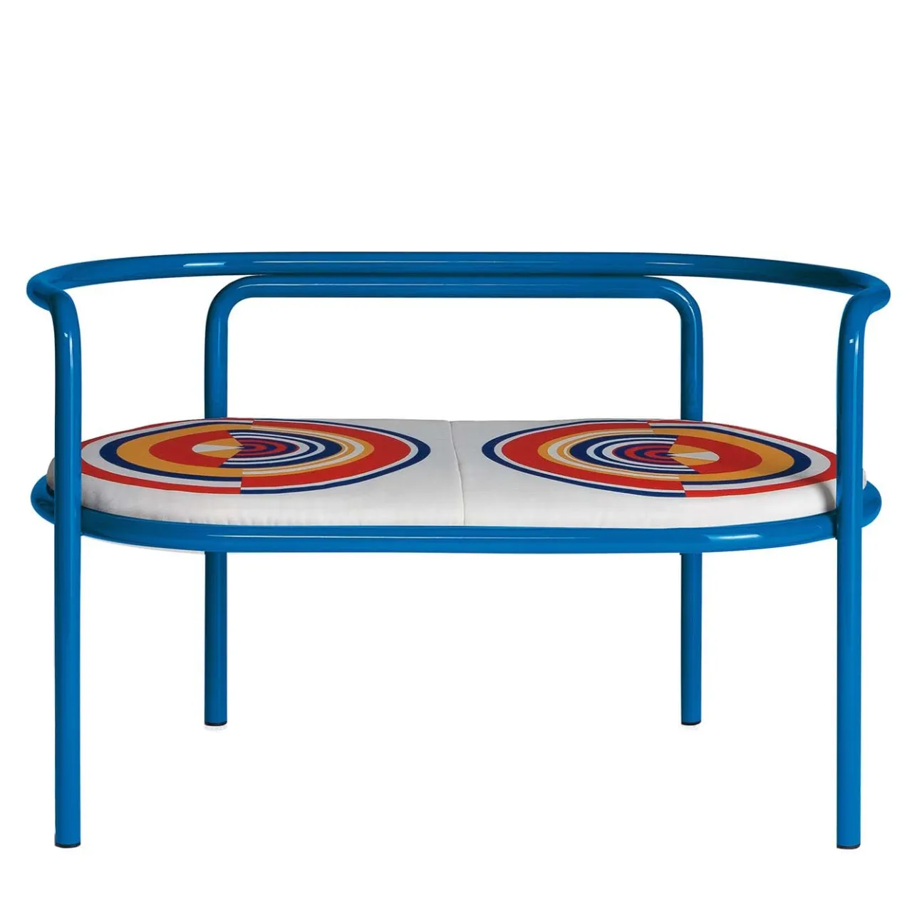 Exteta Outdoor Sofas & Benches<Locus Solus Blue Loveseat by Gae Aulenti