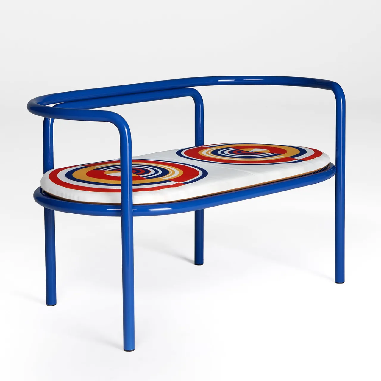 Exteta Outdoor Sofas & Benches<Locus Solus Blue Loveseat by Gae Aulenti