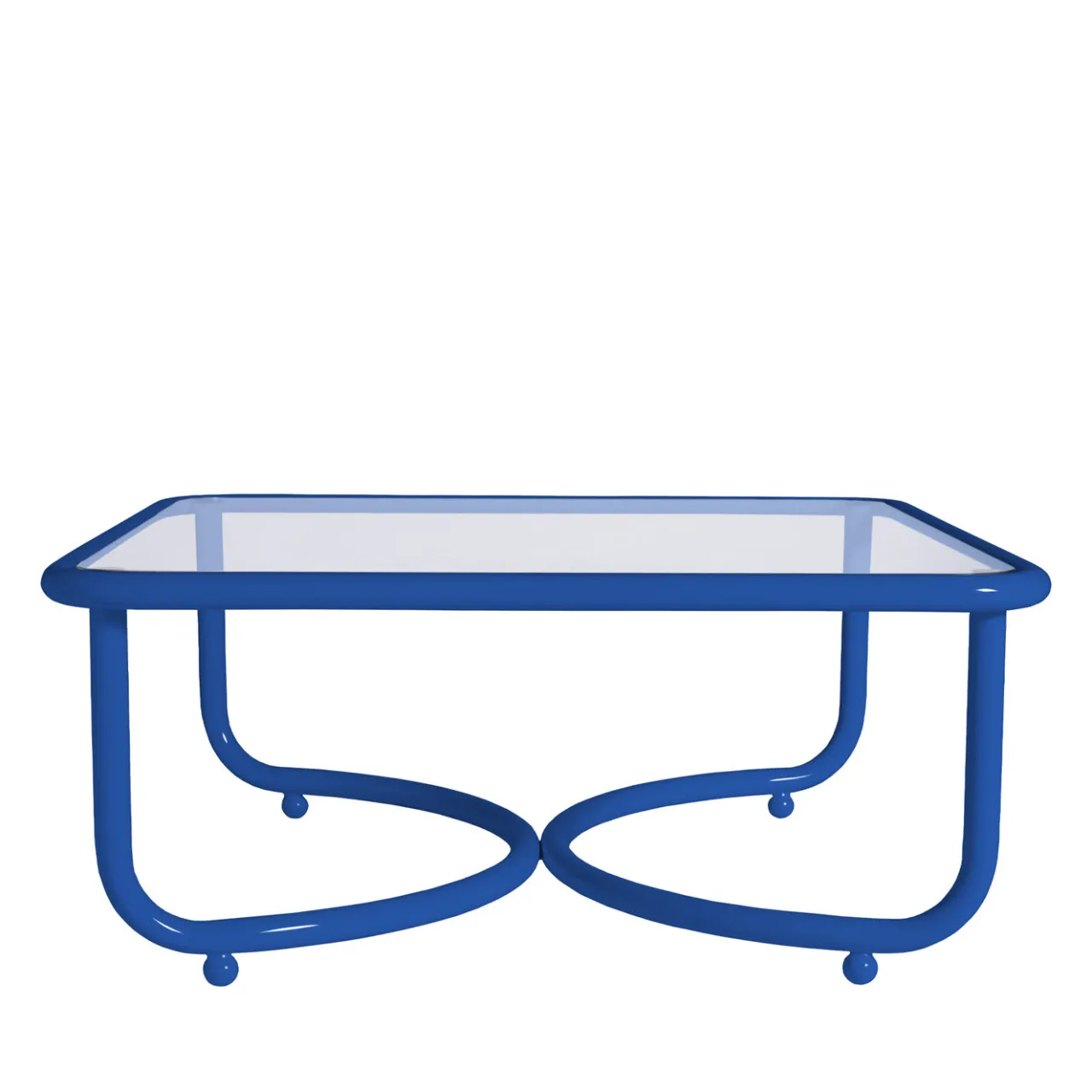 Exteta Outdoor Coffee Tables<Locus Solus Blue Low Table by Gae Aulenti