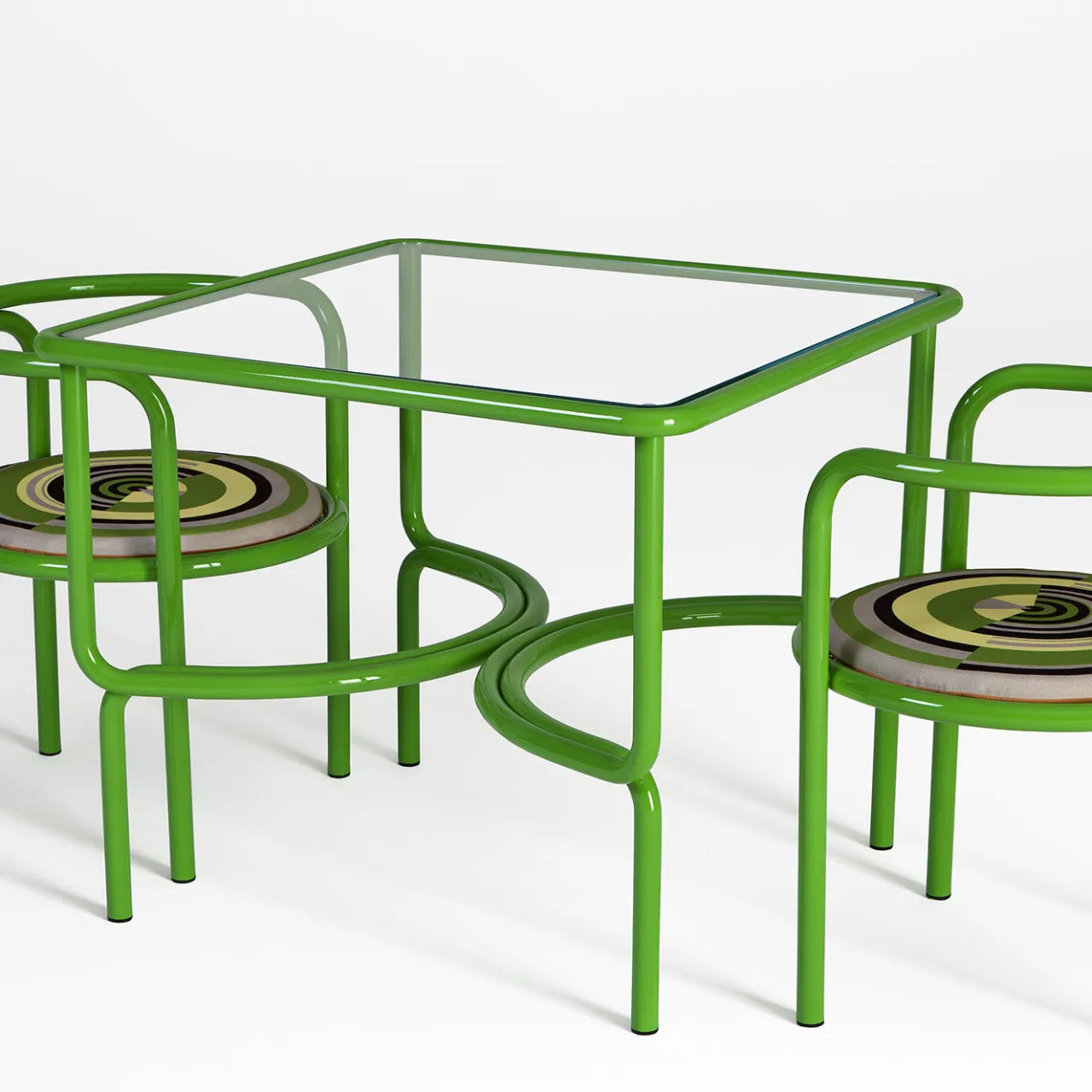 Exteta Outdoor Chairs & Stools<Locus Solus Green Chair by Gae Aulenti