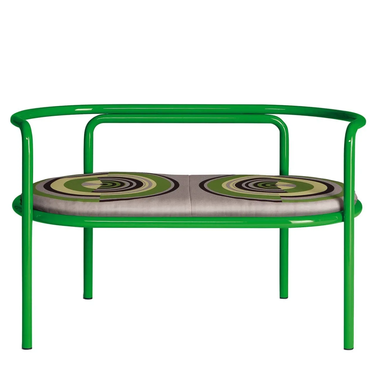 Exteta Outdoor Sofas & Benches<Locus Solus Green Loveseat by Gae Aulenti