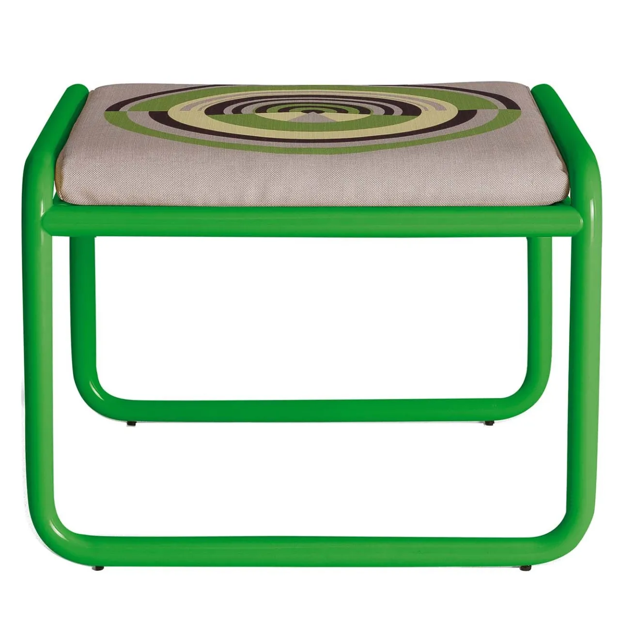 Exteta Outdoor Chairs & Stools<Locus Solus Green Pouf by Gae Aulenti
