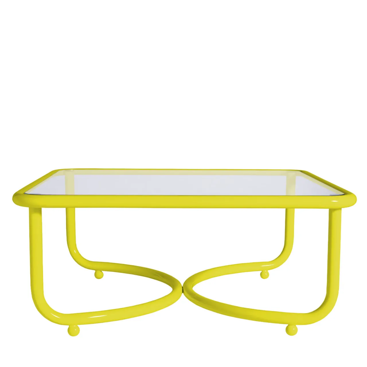Exteta Outdoor Coffee Tables<Locus Solus Low Yellow Table by Gae Aulenti