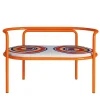 Exteta Outdoor Sofas & Benches<Locus Solus Orange Loveseat by Gae Aulenti