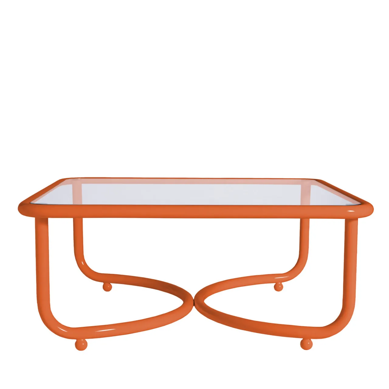 Exteta Outdoor Coffee Tables<Locus Solus Orange Low Table by Gae Aulenti