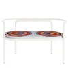 Exteta Outdoor Sofas & Benches<Locus Solus White Loveseat by Gae Aulenti