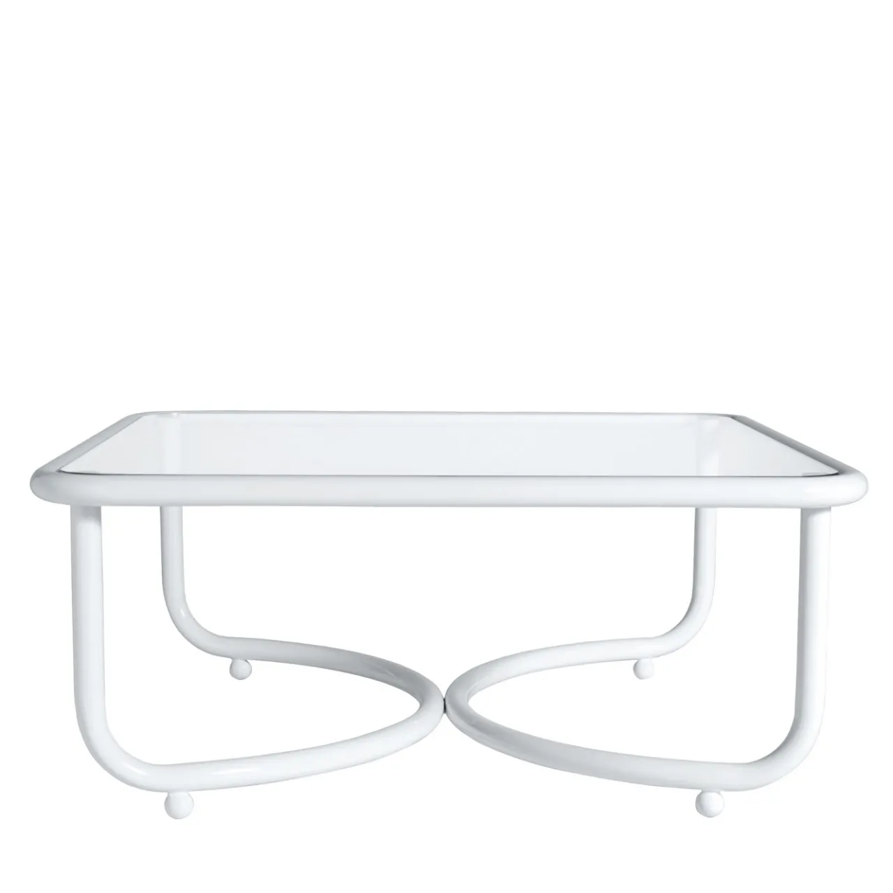 Exteta Outdoor Coffee Tables<Locus Solus White Low Table by Gae Aulenti