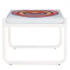 Exteta Outdoor Chairs & Stools<Locus Solus White Pouf by Gae Aulenti